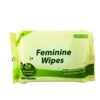 Feminine wipes