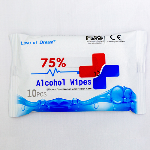 Alcohol disinfection wet wipes